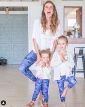 Load image into Gallery viewer, Midnight Mermaid High Waist Yoga Leggings