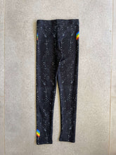 Load image into Gallery viewer, Black Herringbone Girls Leggings