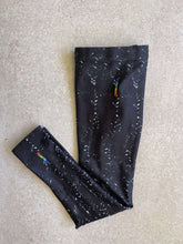 Load image into Gallery viewer, Black Herringbone Girls Leggings