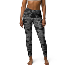 Load image into Gallery viewer, Gray Mermaid High Waist Yoga Leggings