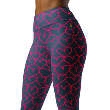 Load image into Gallery viewer, Grounded in Love High Waist Yoga Leggings
