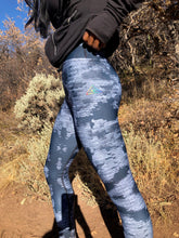 Load image into Gallery viewer, Gray Mermaid High Waist Yoga Leggings