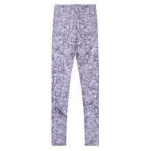 Load image into Gallery viewer, Purple Crystal Girls Leggings