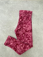 Load image into Gallery viewer, Red Crystal Girls Leggings