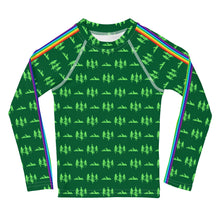 Load image into Gallery viewer, Mountains + Pines Kids Rash Guard