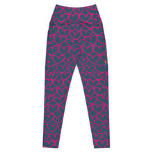 Load image into Gallery viewer, Grounded in Love Recycled Leggings with Pockets