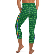 Load image into Gallery viewer, Mountains + Pines Yoga Capri Leggings