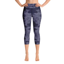 Load image into Gallery viewer, Midnight Mermaid High Waist Yoga Capri Leggings
