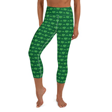 Load image into Gallery viewer, Mountains + Pines Yoga Capri Leggings