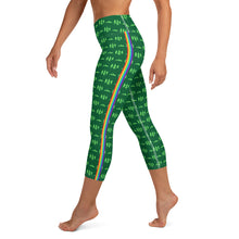 Load image into Gallery viewer, Mountains + Pines Yoga Capri Leggings