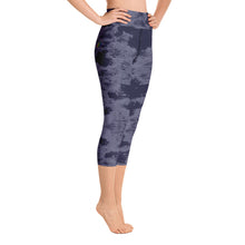 Load image into Gallery viewer, Midnight Mermaid High Waist Yoga Capri Leggings
