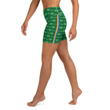 Load image into Gallery viewer, Mountains + Pines Yoga Shorts