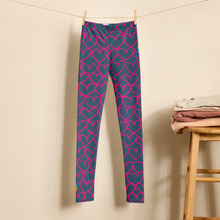 Load image into Gallery viewer, Grounded in Love Girls Leggings
