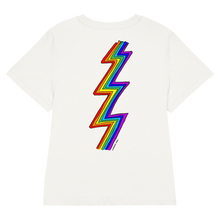 Load image into Gallery viewer, Chakra Lightening Women’s Organic Cotton  T-Shirt
