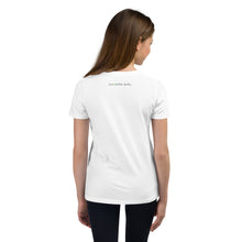 Load image into Gallery viewer, Chakra Girl Bubble Heart Youth T-Shirt