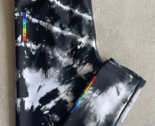 Load image into Gallery viewer, B+W Tie-Dye High Waist Yoga Leggings