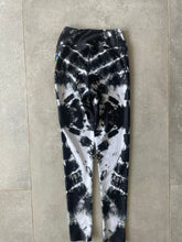 Load image into Gallery viewer, B+W Tie-Dye High Waist Yoga Leggings