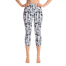 Load image into Gallery viewer, Chakra Tie-Dye High Waist Yoga Capri Leggings