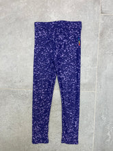 Load image into Gallery viewer, Purple Glitter Girls Leggings