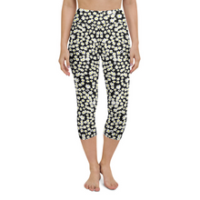 Load image into Gallery viewer, Daisy High Waist Yoga Capri Leggings