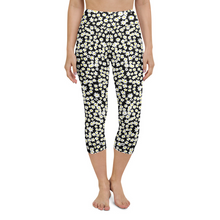 Load image into Gallery viewer, Daisy High Waist Yoga Capri Leggings
