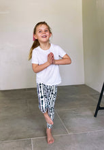 Load image into Gallery viewer, Chakra Tie-Dye Girls Leggings