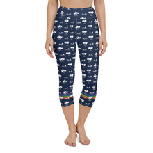 Load image into Gallery viewer, Island Dream High Waist Yoga Capri Leggings