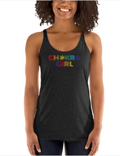 Load image into Gallery viewer, Chakra Girl Signature Print Black Tank