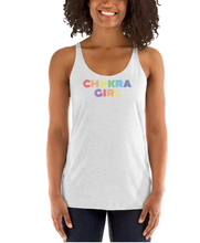 Load image into Gallery viewer, Chakra Girl Signature Print White Tank
