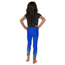 Load image into Gallery viewer, Blue Chakra Symbols Girl Leggings