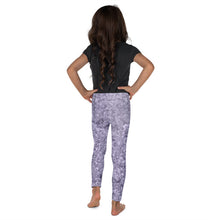 Load image into Gallery viewer, Purple Crystal Girls Leggings