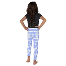 Load image into Gallery viewer, Tie-Dye Blue Girls Leggings