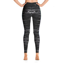 Load image into Gallery viewer, Black Chakra Stripes High Waist Yoga Leggings