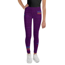 Load image into Gallery viewer, Purple Crown Chakra Star Girl Leggings