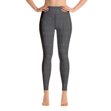 Load image into Gallery viewer, Gray Triangle High Waist Yoga Leggings