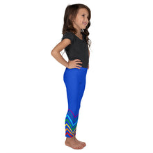 Load image into Gallery viewer, Blue Chakra Symbols Girl Leggings