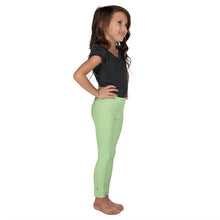Load image into Gallery viewer, Green Hearts Girls Leggings