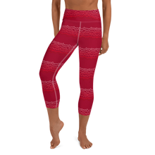 Load image into Gallery viewer, Red Earth High Waist Capri Legging
