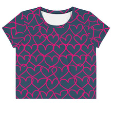 Load image into Gallery viewer, Grounded in Love Sporty Crop Tee
