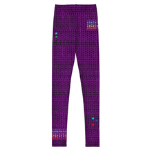Load image into Gallery viewer, Purple Star Girl Leggings

