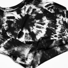 Load image into Gallery viewer, B+W Recycled long-sleeve crop top
