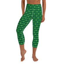 Load image into Gallery viewer, Mountains + Pines Yoga Capri Leggings
