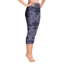 Load image into Gallery viewer, Midnight Mermaid High Waist Yoga Capri Leggings
