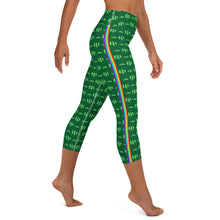 Load image into Gallery viewer, Mountains + Pines Yoga Capri Leggings

