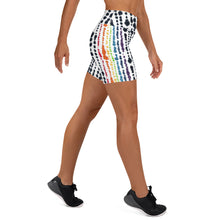 Load image into Gallery viewer, Chakra Tie-Dye Yoga Shorts
