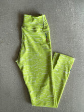 Load image into Gallery viewer, Air Lime Green High-Waist Long Leggings
