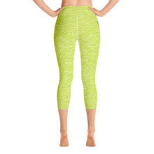 Load image into Gallery viewer, Air Lime Green High Waist Capri Legging
