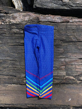 Load image into Gallery viewer, Blue Chakra Symbols Girl Leggings
